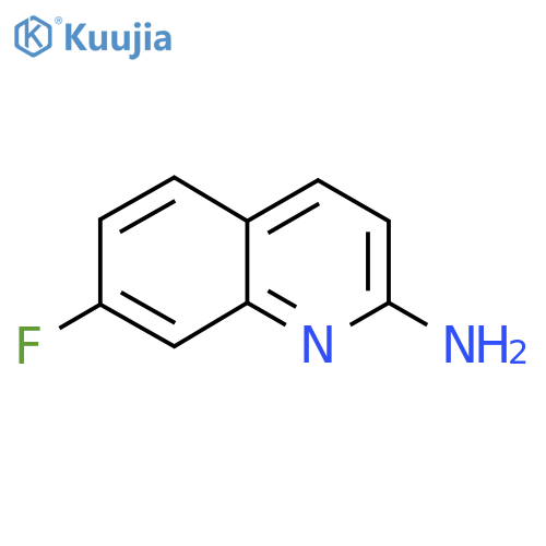 7-Fluoroquinolin-2-amine structure