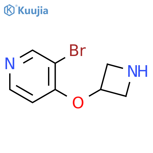 4-(azetidin-3-yloxy)-3-bromopyridine structure