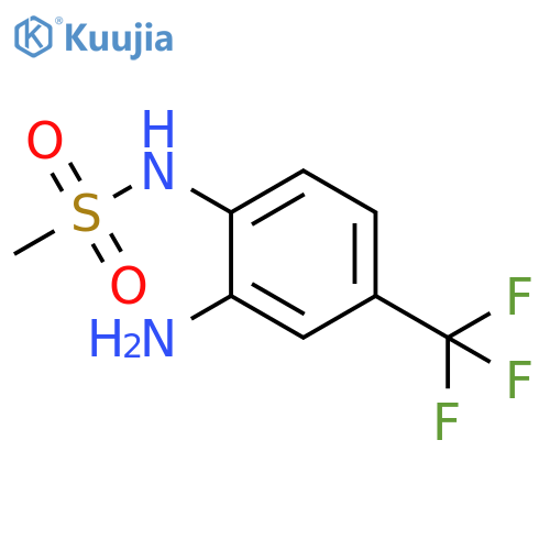 N-2-Amino-4-(trifluoromethyl)phenylmethanesulfonamide structure