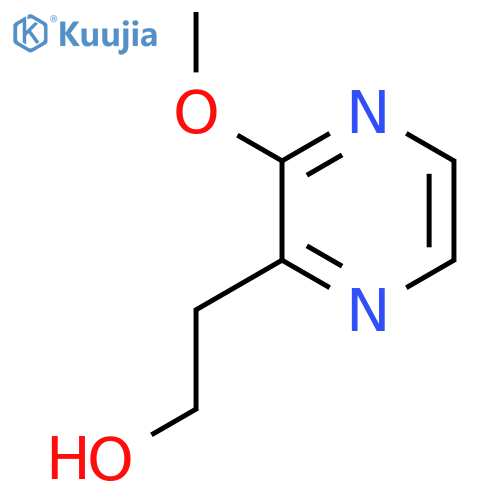 2-(3-Methoxypyrazin-2-yl)ethan-1-ol structure