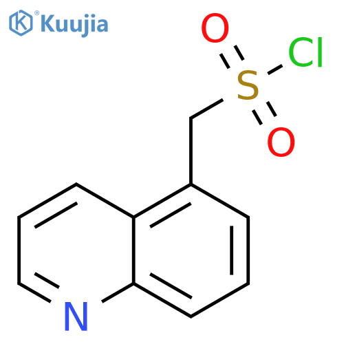 QUINOLIN-5-YLMETHANESULFONYL CHLORIDE structure