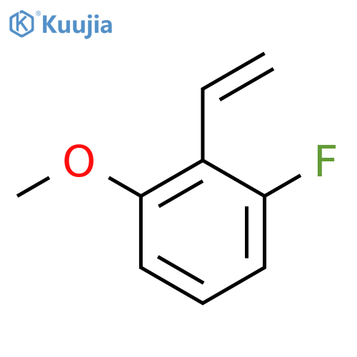 2-ethenyl-1-fluoro-3-methoxybenzene structure
