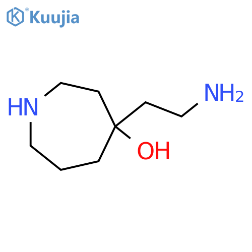 4-(2-aminoethyl)azepan-4-ol structure