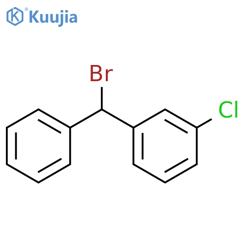 1-bromo(phenyl)methyl-3-chlorobenzene structure