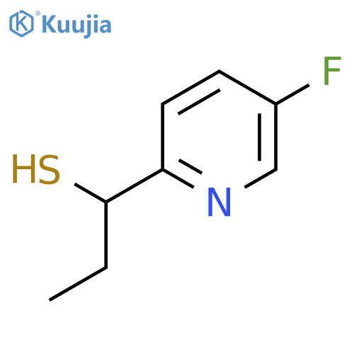 1-(5-Fluoropyridin-2-yl)propane-1-thiol structure