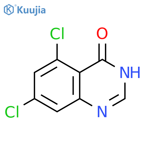 5,7-dichloro-3,4-dihydroquinazolin-4-one structure