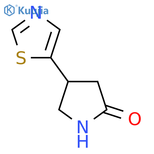 4-Thiazol-5-ylpyrrolidin-2-one structure