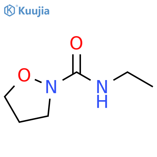 N-ethyl-1,2-oxazolidine-2-carboxamide structure