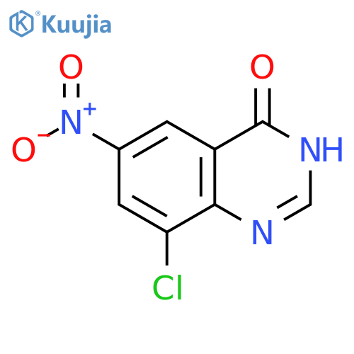 8-chloro-6-nitro-3,4-dihydroquinazolin-4-one structure