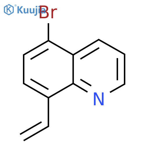 5-Bromo-8-vinylquinoline structure