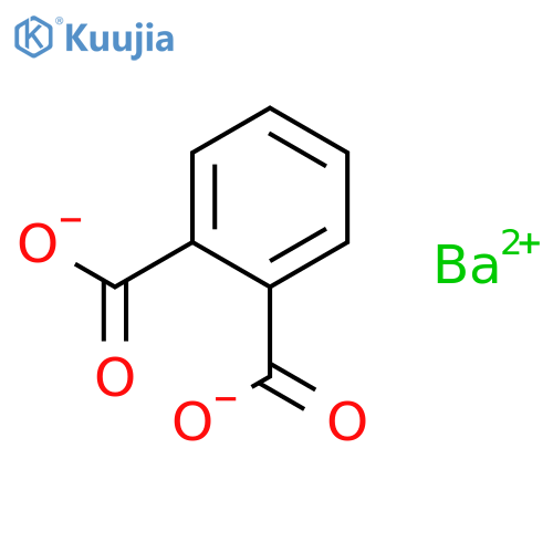 1,2-Benzenedicarboxylicacid, barium salt (1:1) structure