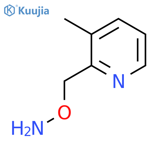 O-(3-methylpyridin-2-yl)methylhydroxylamine structure