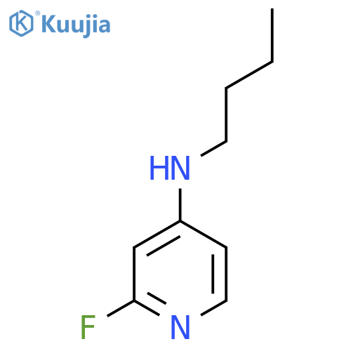 N-Butyl-2-fluoropyridin-4-amine structure