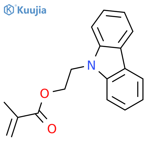 2-(9H-Carbazol-9-yl)ethyl methacrylate structure
