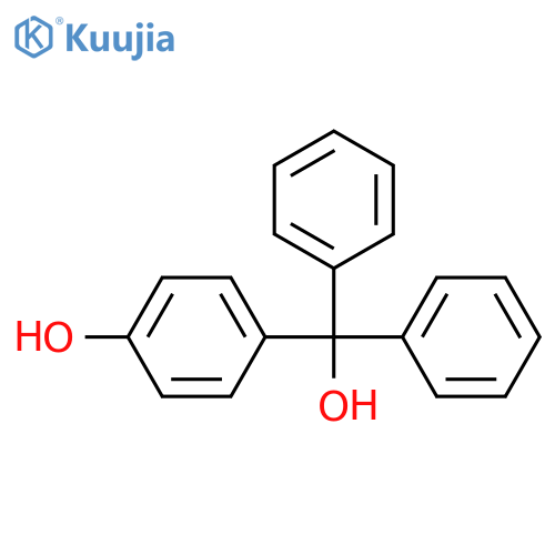 (4-Hydroxyphenyl)diphenylmethanol 15658-11-4 structure