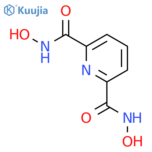 2,6-Pyridinedicarboxamide,N2,N6-dihydroxy- structure