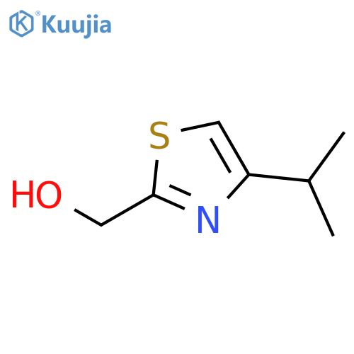 2-Thiazolemethanol,4-(1-methylethyl)- structure