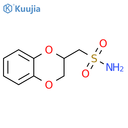 (2,3-dihydro-1,4-benzodioxin-2-yl)methanesulfonamide structure