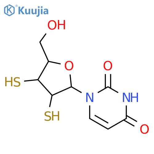 2’,3’-Dithiouridine structure
