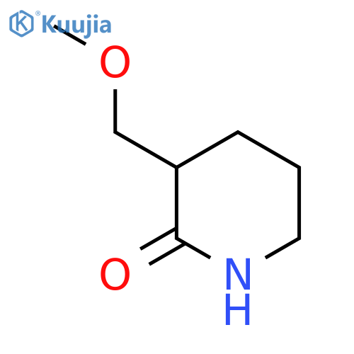 3-(Methoxymethyl)piperidin-2-one structure