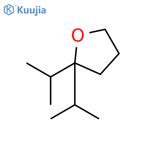 Furan,tetrahydro-2,2-bis(1-methylethyl)- structure