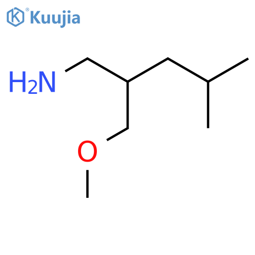 2-(Aminomethyl)-1-methoxy-4-methylpentane structure