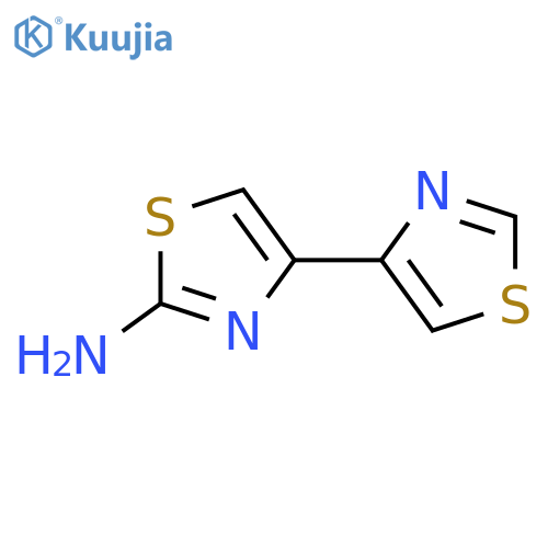 4-(1,3-Thiazol-4-yl)-1,3-thiazol-2-amine structure