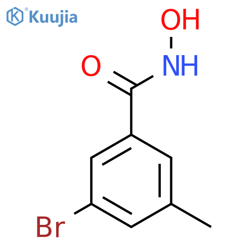 3-bromo-N-hydroxy-5-methylbenzamide structure