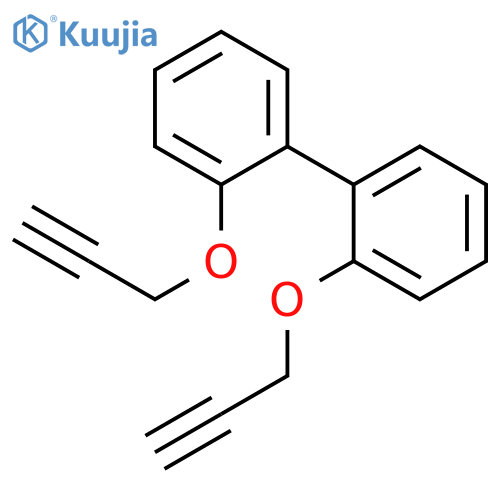 1,1'-Biphenyl, 2,2'-bis(2-propynyloxy)- structure