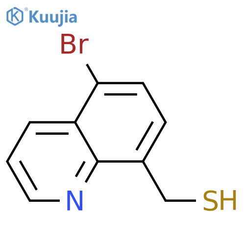 (5-Bromoquinolin-8-yl)methanethiol structure