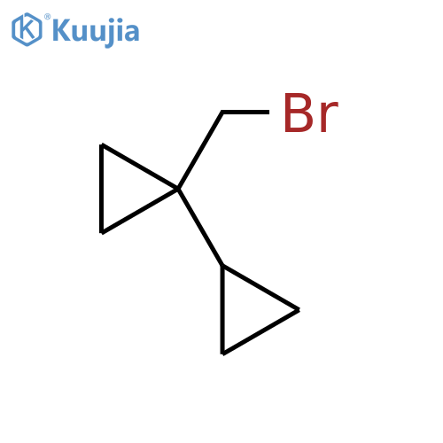 1-(Bromomethyl)-1-cyclopropylcyclopropane structure