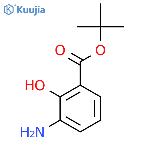 Tert-Butyl 3-amino-2-hydroxybenzoate structure