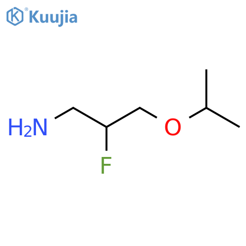 2-fluoro-3-(propan-2-yloxy)propan-1-amine structure