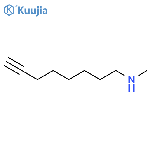 7-Octyn-1-amine, N-methyl- structure
