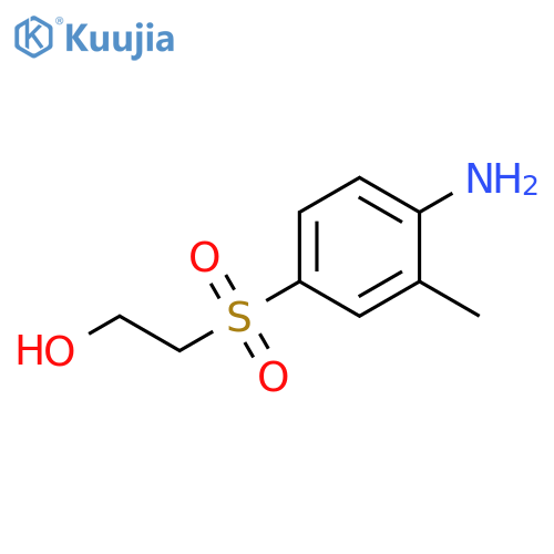2-(4-amino-3-methylbenzenesulfonyl)ethan-1-ol structure