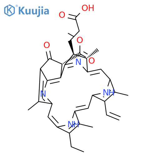 Pheophorbide A (>80%) (mixture of diastereomers) structure