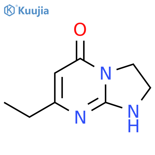 7-ethyl-1H,2H,3H,5H-imidazolidino1,2-apyrimidin-5-one structure