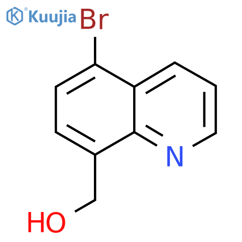 (5-Bromoquinolin-8-yl)methanol structure