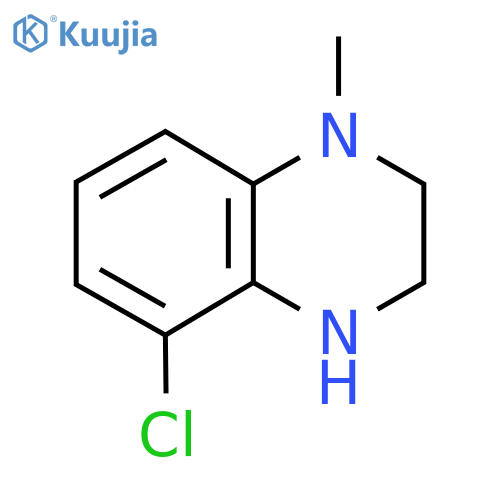 5-Chloro-1-methyl-1,2,3,4-tetrahydroquinoxaline structure