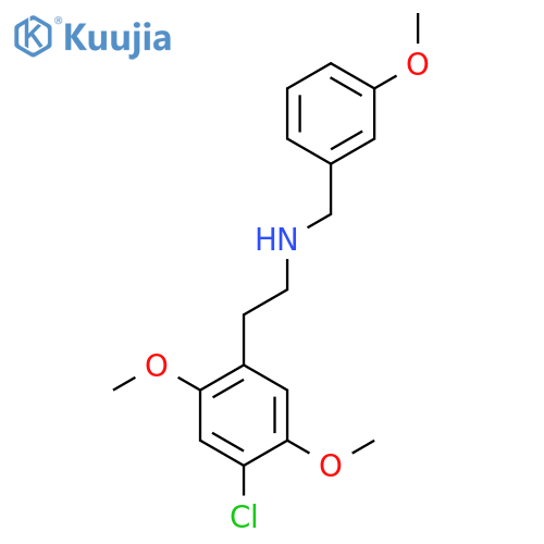 4-Chloro-2,5-dimethoxy-N-((3-methoxyphenyl)methyl)-benzeneethanamine structure