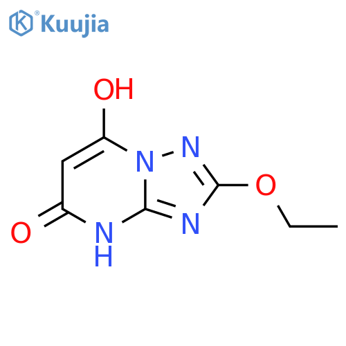 2-ethoxy-7-hydroxy-4H,5H-1,2,4triazolo1,5-apyrimidin-5-one structure