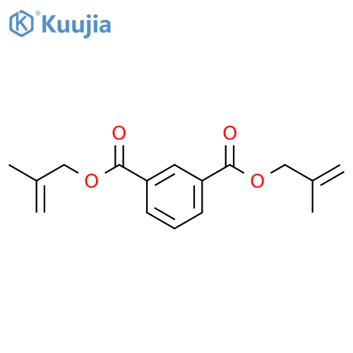 1,3-Benzenedicarboxylic acid, bis(2-methyl-2-propenyl) ester structure