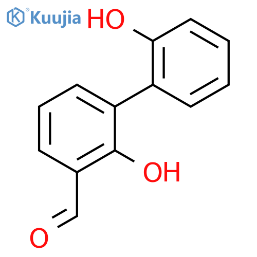 2-hydroxy-3-(2-hydroxyphenyl)benzaldehyde structure