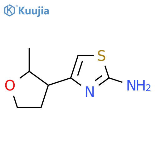 4-(2-methyloxolan-3-yl)-1,3-thiazol-2-amine structure