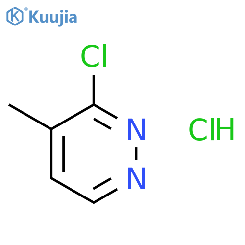 3-Chloro-4-methylpyridazine hydrochloride structure