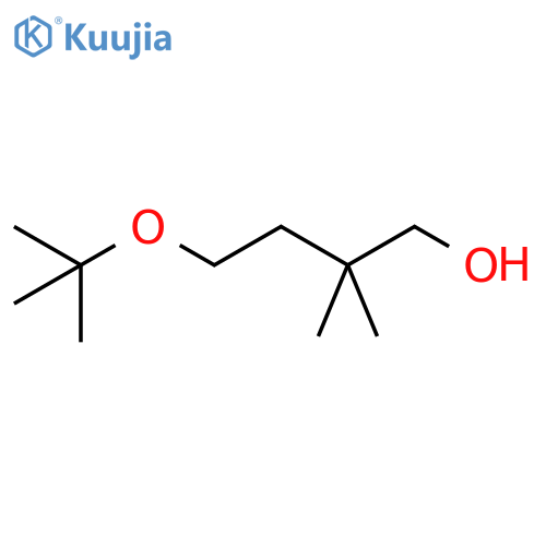4-(Tert-butoxy)-2,2-dimethylbutan-1-ol structure