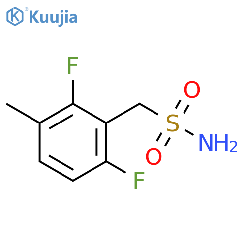 (2,6-difluoro-3-methylphenyl)methanesulfonamide structure