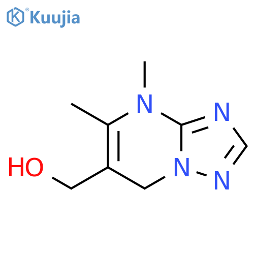 {4,5-dimethyl-4H,7H-1,2,4triazolo1,5-apyrimidin-6-yl}methanol structure