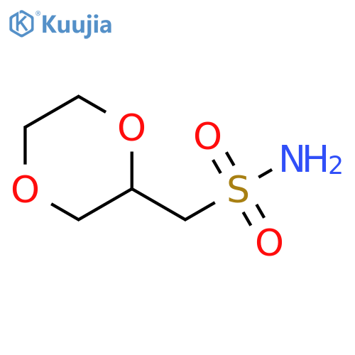 (1,4-dioxan-2-yl)methanesulfonamide structure