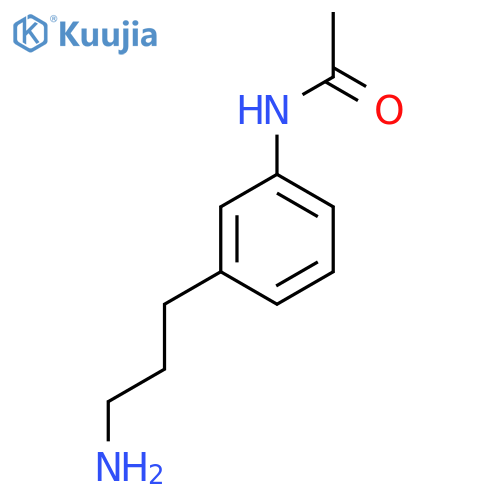 N-3-(3-aminopropyl)phenylacetamide structure